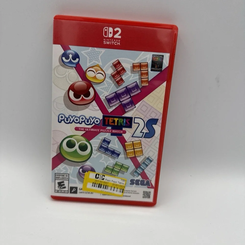 Nintendo Switch Sega Puyo Puyo Tetris 2 Game Multicolor Ultimate Puzzle Match